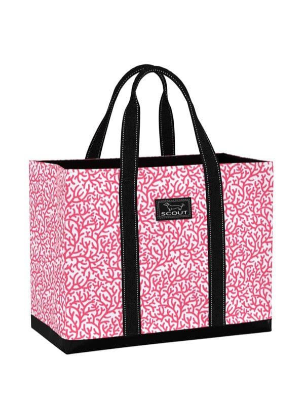 Coral Me Maybe Original Deano Tote Bag by Scout