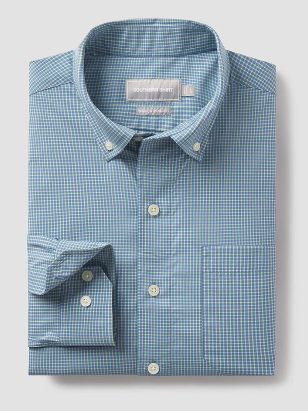Hampton Check Nightlife in By Southern Shirt