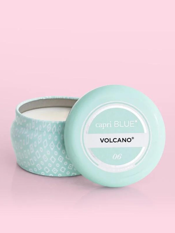 Volcano Mini Aqua Tin Candle