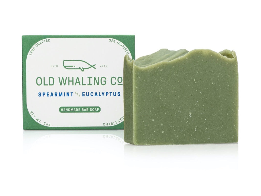 Spearmint & Eucalyptus Bar Soap by Old Whaling