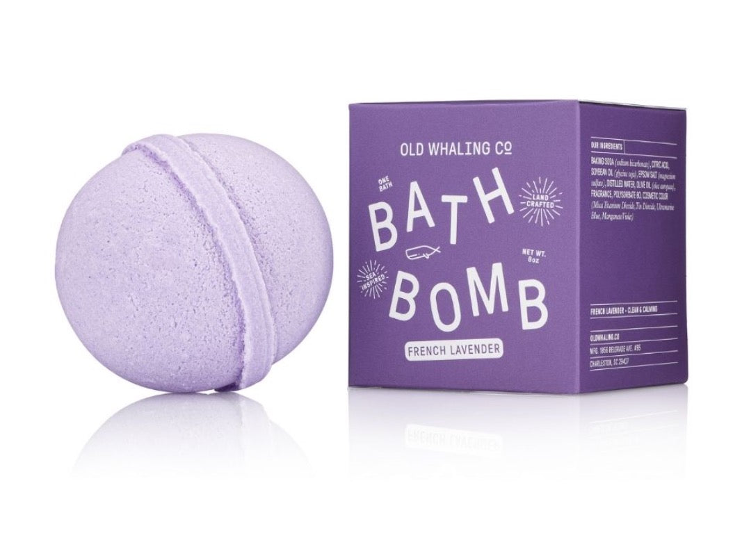French Lavender Bath Bomb by Old Whaling