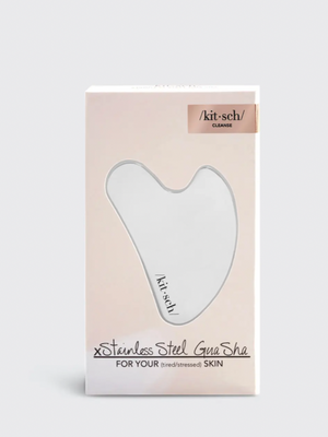 
                
                    Load image into Gallery viewer, Stainless Steel Gua Sha by Kitsch
                
            