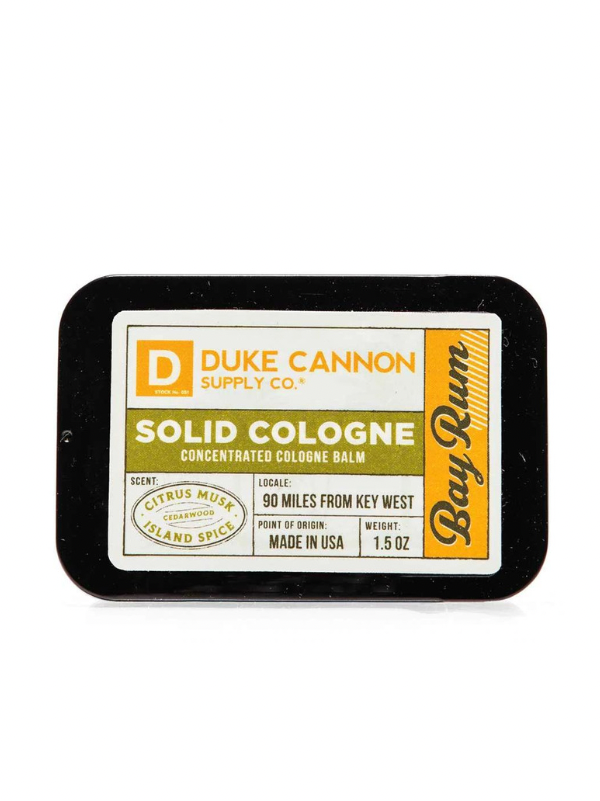 Bay Rum Solid Cologne by Duke Cannon