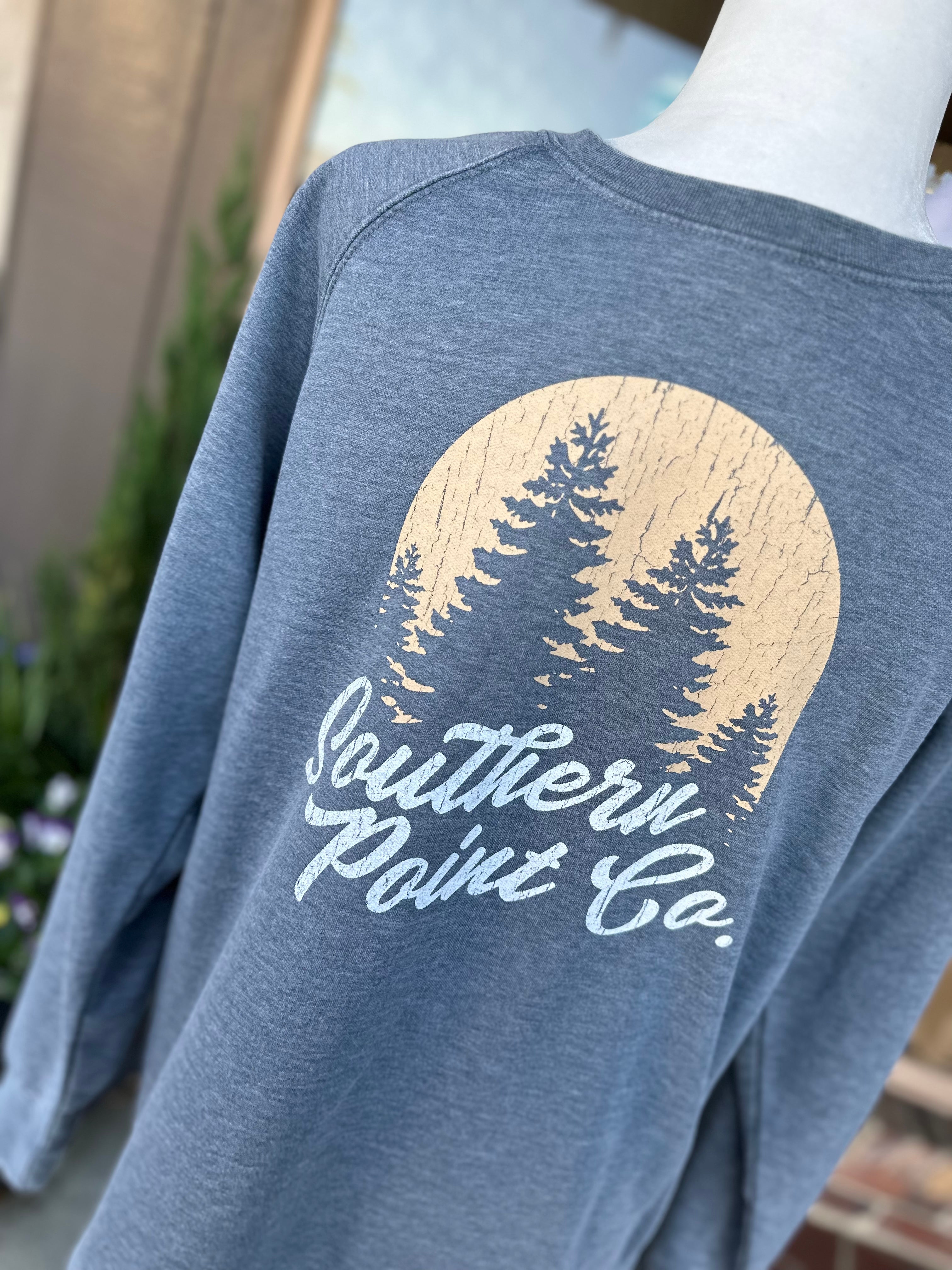 Pine Trees Sweatshirt by Southern Point Co.
