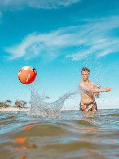 The original water bouncing ball that skips on water 