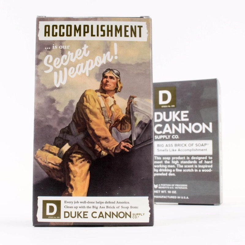 Accomplishment Big Brick of Soap by Duke Cannon