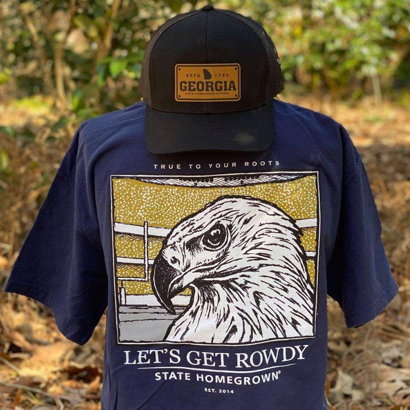 Let's Get Rowdy Eagles Tee by State Homegrown