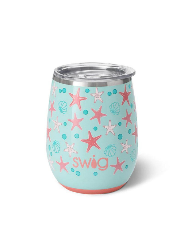 Starfish Stemless Wine Cup by Swig Life