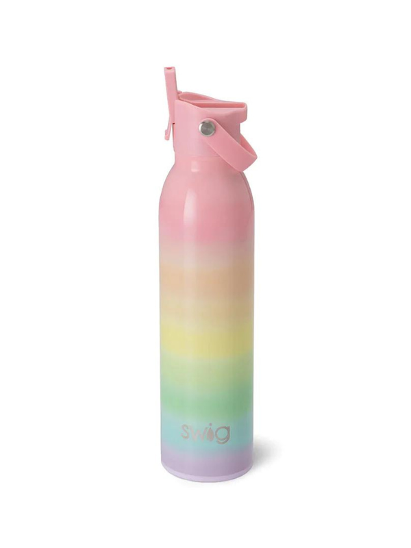 Over The Rainbow Flip + Sip 20oz Bottle by Swig Life