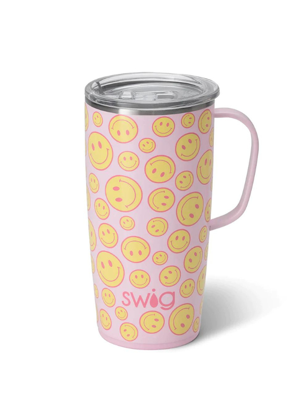 Oh Happy Day 22oz Travel Mug by Swig Life
