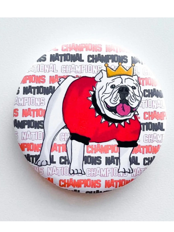UGA Game Day Buttons