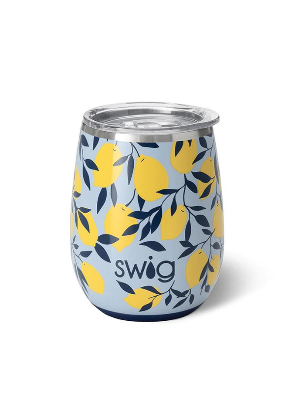 Limoncello Stemless Wine Cup by Swig Life