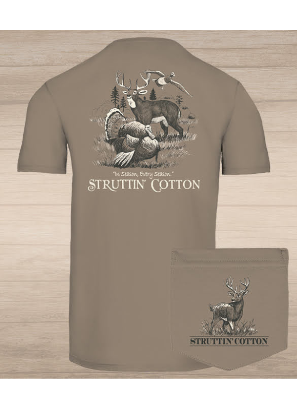 In Season, Every Season Tee by Struttin' Cotton