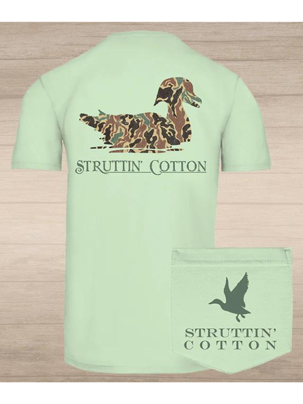 Classic Woodie Tee by Struttin' Cotton