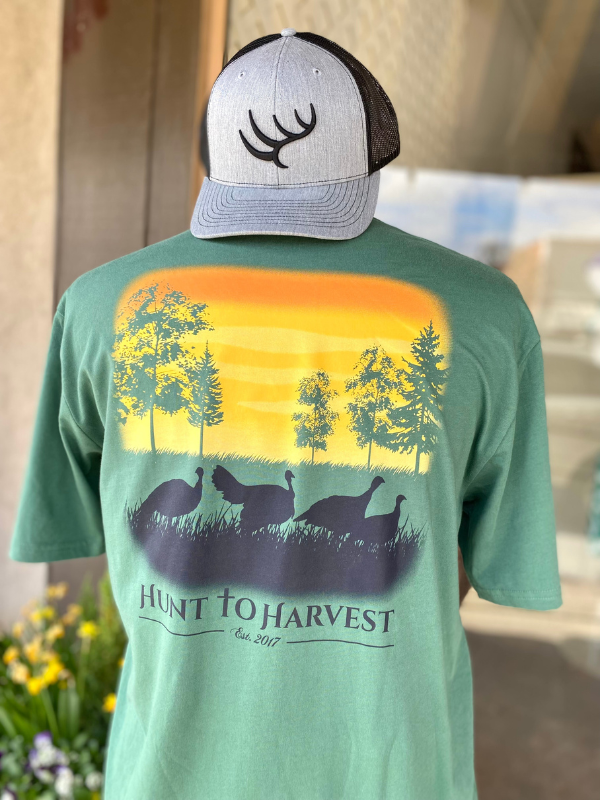 Turkey Silhouette Tee by Hunt to Harvest