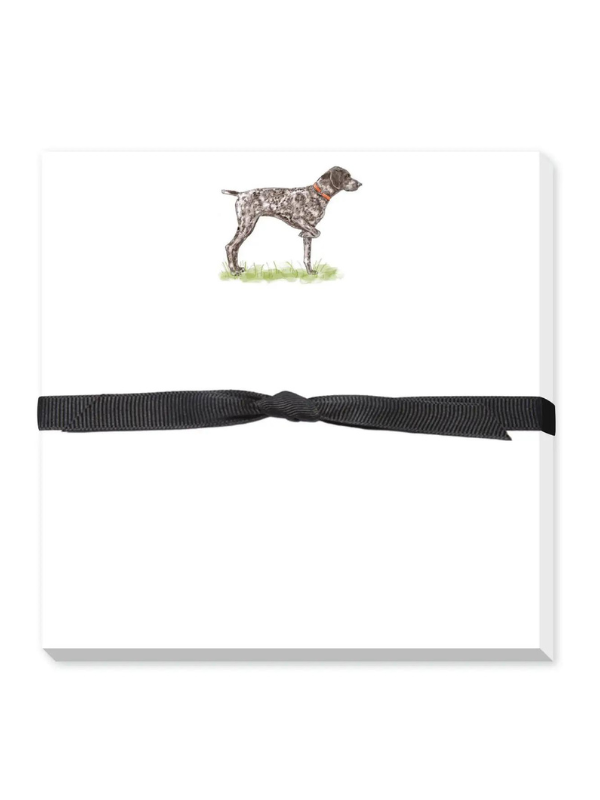 German Shorthaired Pointer Doodle Notepad