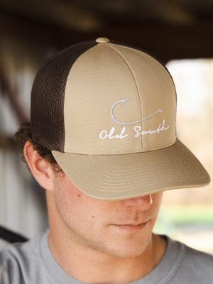 
                
                    Load image into Gallery viewer, Single Hook Hat by Old South (Khaki)
                
            