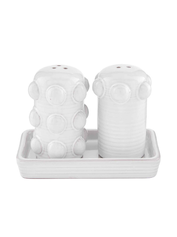 Beaded Salt & Pepper Shaker Set